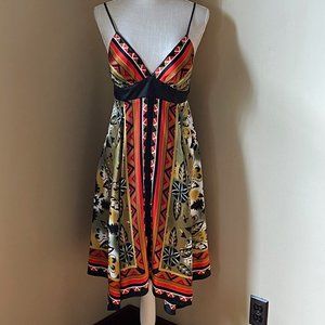 *HOST PICK* Rubber Ducky Brand - Boho Chic Silk Dress - Medium